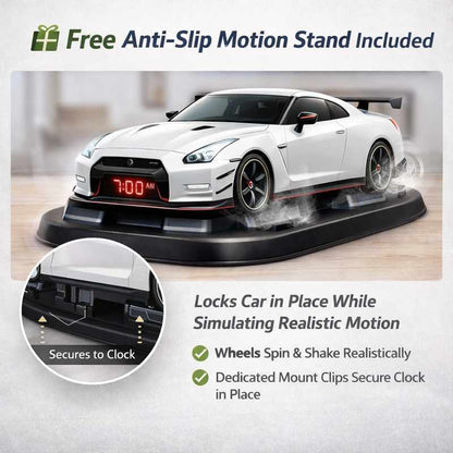 Hypercar Alarm Clock - Realistic Engine and Light Effects